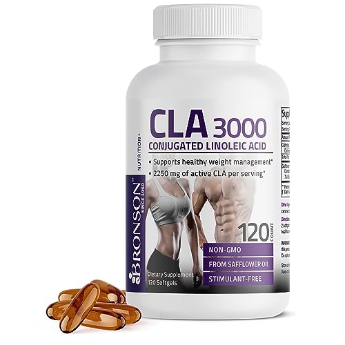 Bronson CLA 3000 High Potency Weight Management Softgels