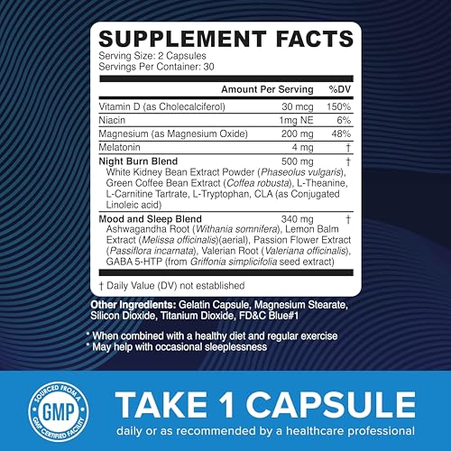 Nighttime Fat Burner & Sleep Aid for Weight Loss