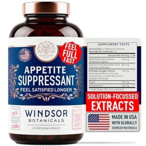 Garcinia Cambogia Appetite Suppressant - 60 Veggie Pills