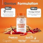 Genius Thermogenic 60 Veggie Pills for Weight Loss