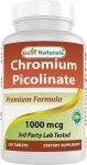 Chromium 1000 mcg Supplement - 120 Tablets
