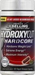 Hydroxycut Hardcore Fat Burner Supplement - 60 Capsules