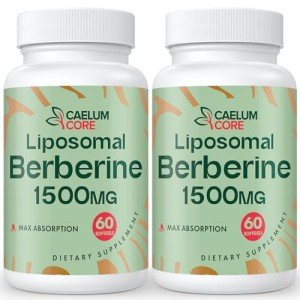 CaelumCore Liposomal Berberine HCL - 1500mg Supplement