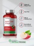 Apple Cider Vinegar Capsules 1800mg - 200 Count
