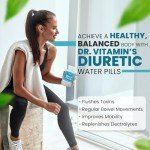 Diuretic Water Pills for Weight Control - 60 Caps