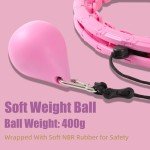 Plus Size 34 Knots Weighted Workout Hoop