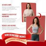 Berberine Supplement with Ceylon Cinnamon & Turmeric