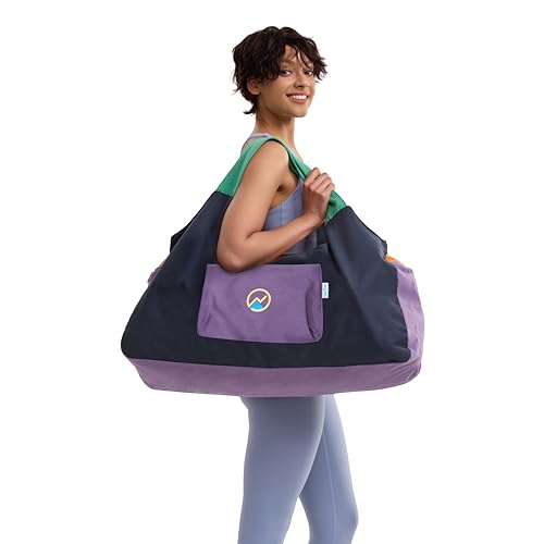 Spacious Yoga Mat Bag with Pockets & Zipper