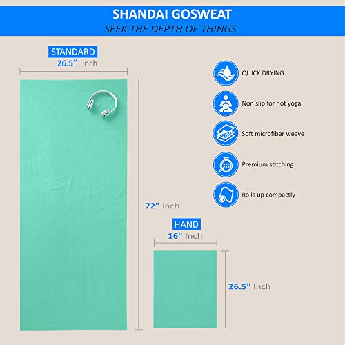 Absorbent Microfiber Yoga Towel for Hot Yoga