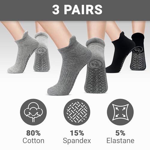 Non-Slip Ankle Socks for Fitness and Yoga