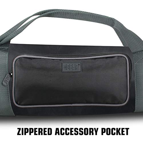 Premium Adjustable Yoga Mat Carrying Case - Black