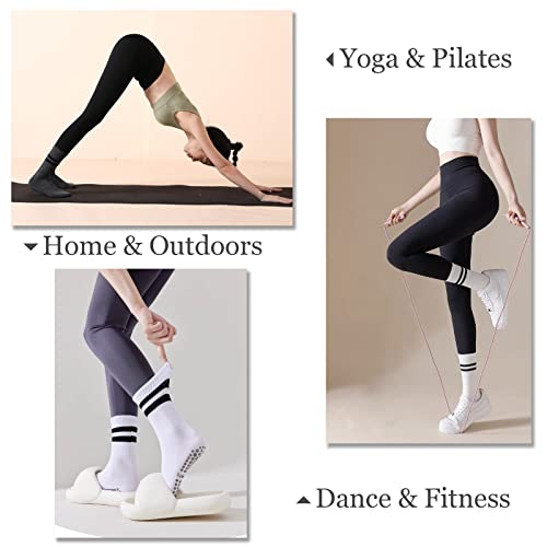 Non-Slip Yoga Socks for Pilates and Fitness