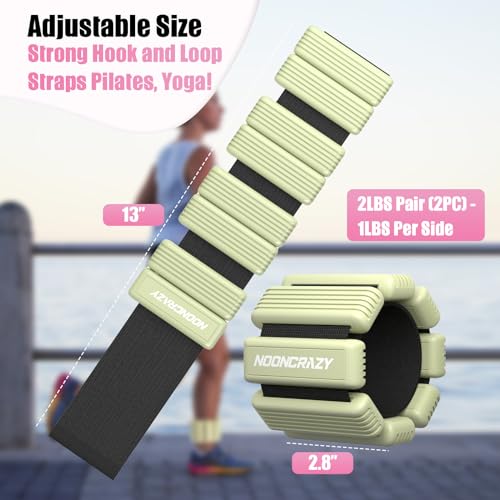 Adjustable Pilates Wrist and Ankle Weights Set