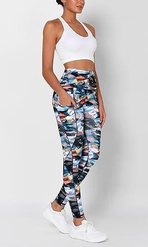 High Waisted Tummy Control Yoga Leggings with Pockets