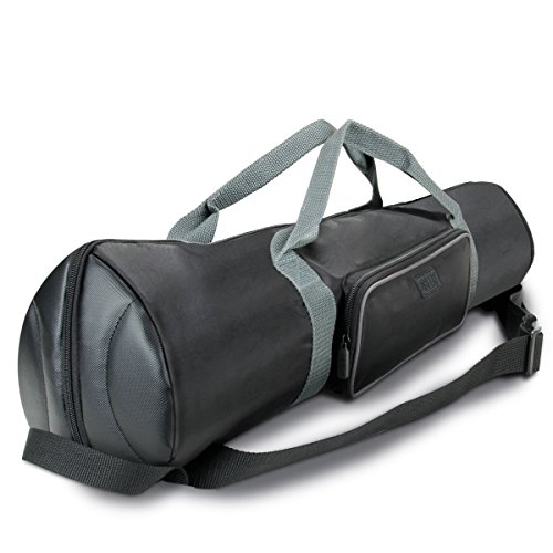 Premium Adjustable Yoga Mat Carrying Case - Black