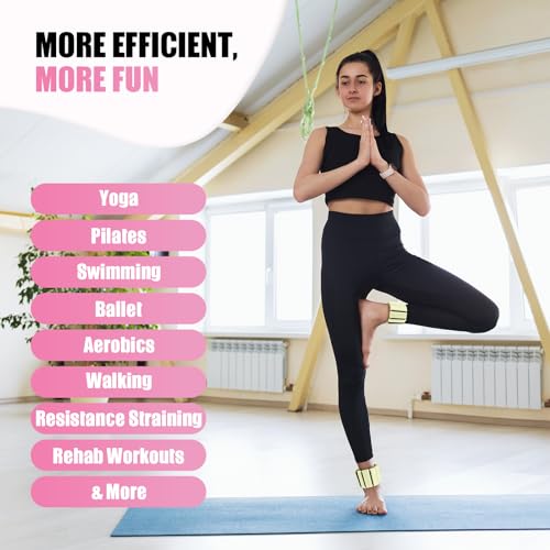 Adjustable Pilates Wrist and Ankle Weights Set