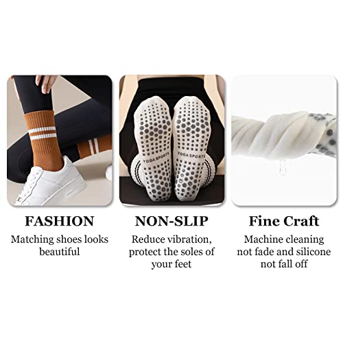 Non-Slip Yoga Socks for Pilates and Fitness