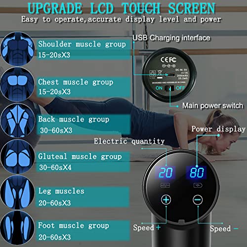 Deep Tissue Massage Gun for Muscle Relief