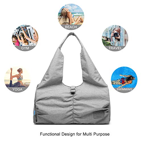 Y.U.M.C. Women's Yoga Gym Bag - Grey