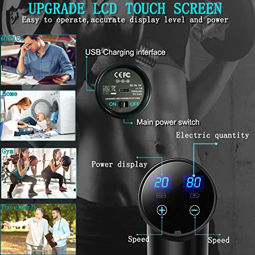 Deep Tissue Massage Gun for Muscle Relief
