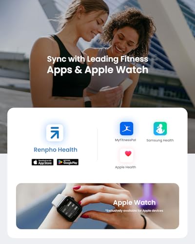 RENPHO Bluetooth Body Weight and Composition Scale