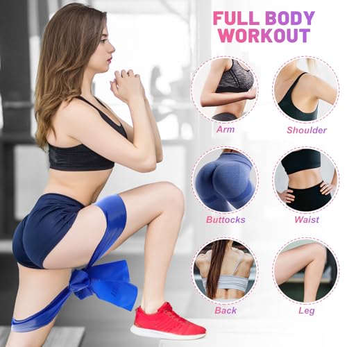 5-Pack Resistance Bands for Home Workouts