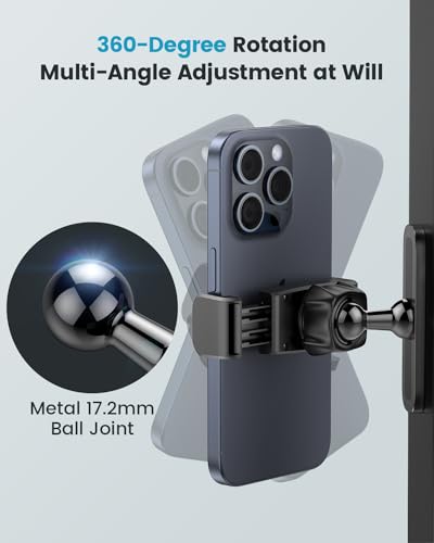 Magnetic 360° Phone Holder for Gym Use