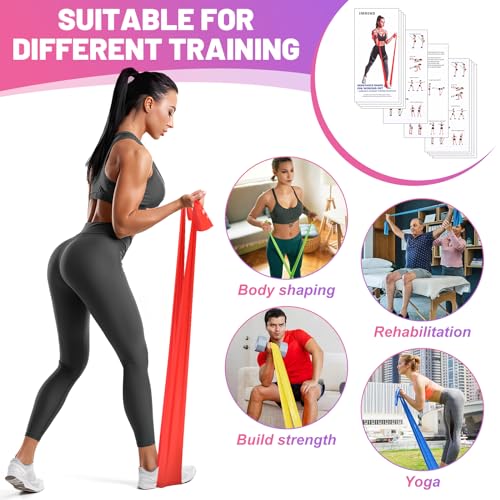 5-Pack Resistance Bands for Home Workouts