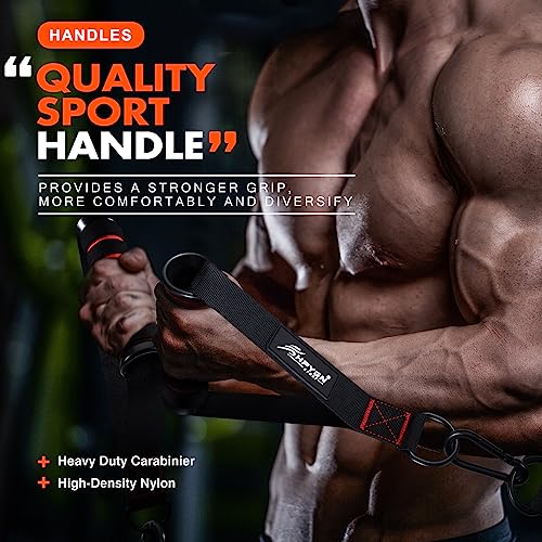 Heavy Duty Cable Handles for Home Workouts