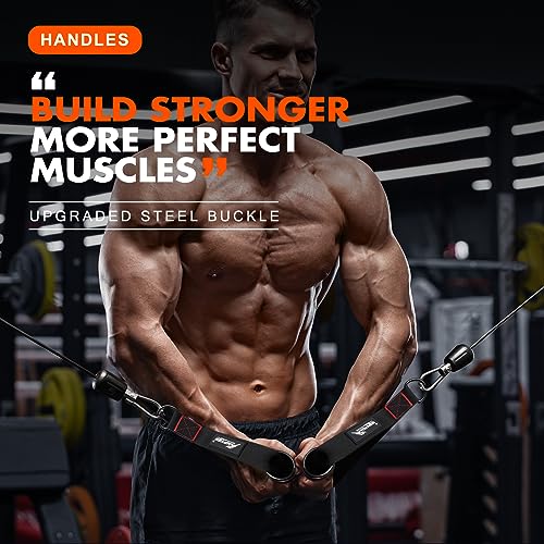 Heavy Duty Cable Handles for Home Workouts