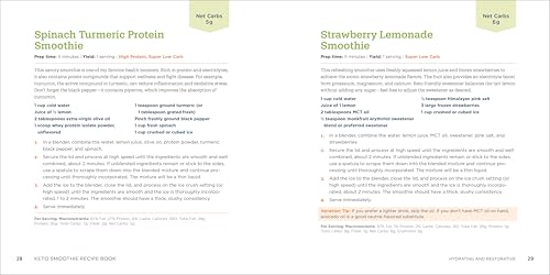 Keto Smoothie Recipe Book: 75 Low-Carb Shakes