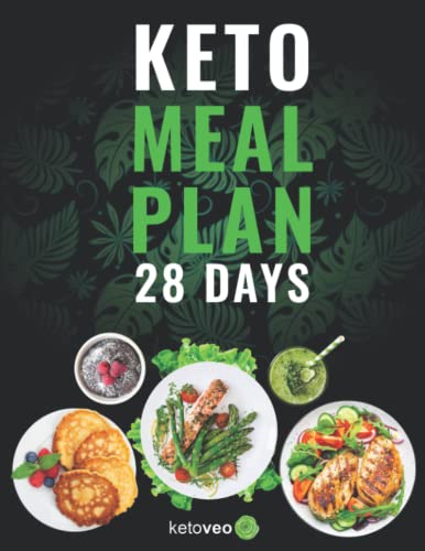 28-Day Keto Meal Plan & Easy Recipe Cookbook