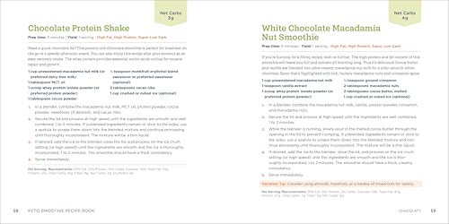 Keto Smoothie Recipe Book: 75 Low-Carb Shakes
