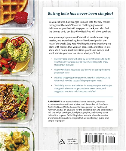 Keto Meal Prep: 8 Weekly Plans & 60 Recipes