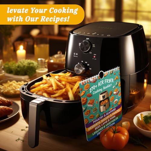 Air Fryer Cheat Sheet Magnet Set for Weight Loss