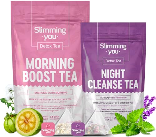 TAOISTEA 14-Day Herbal Detox & Weight Loss Tea