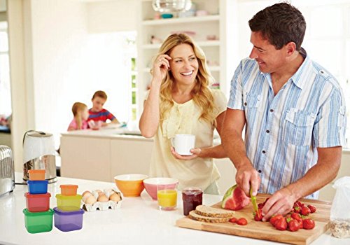 Color-Coded 7PCS Portion Control Containers Set