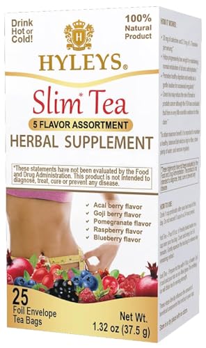 Hyleys Slim Tea Assortment for Weight Loss