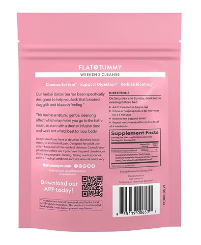 Flat Tummy Cleanse Tea for Bloating Relief