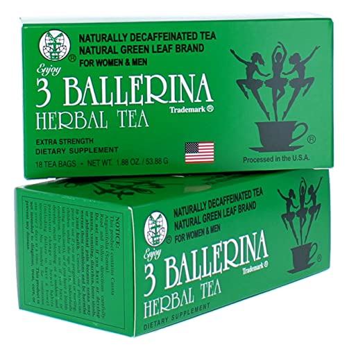 Extra Strength 3 Ballerina Tea, 36 Count