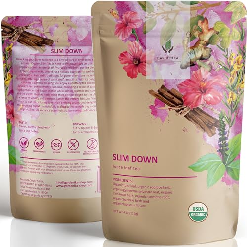Gardenika Organic Caffeine-Free Slim Loose Leaf Tea