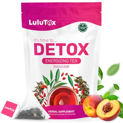 LULUTOX Herbal Detox Tea for Healthy Weight Loss