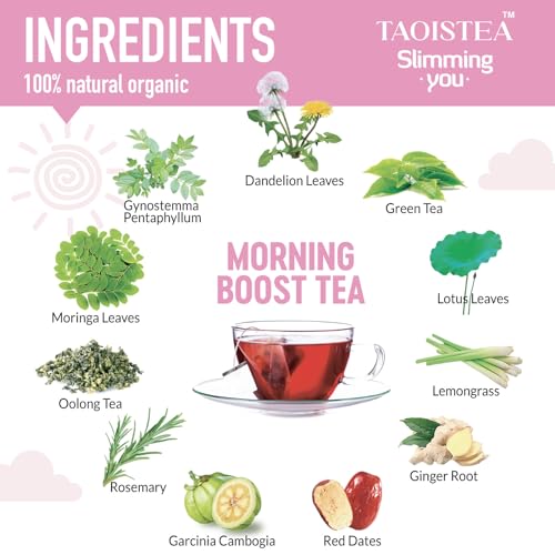 TAOISTEA 14-Day Herbal Detox & Weight Loss Tea