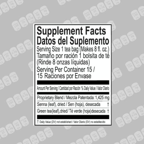 Loveeta Blackberry Weight Loss Tea - 15 Bags