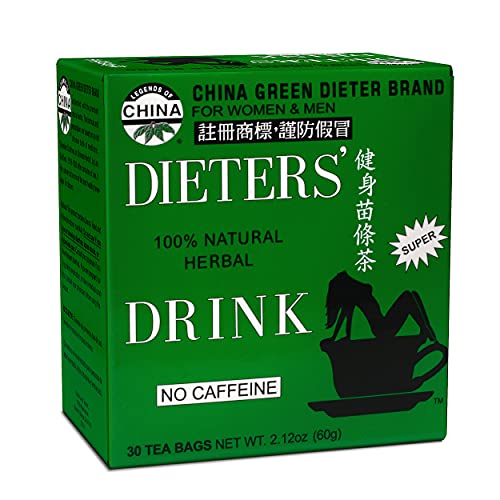 Uncle Lee's Caffeine-Free Green Dieters Tea, 30 Count