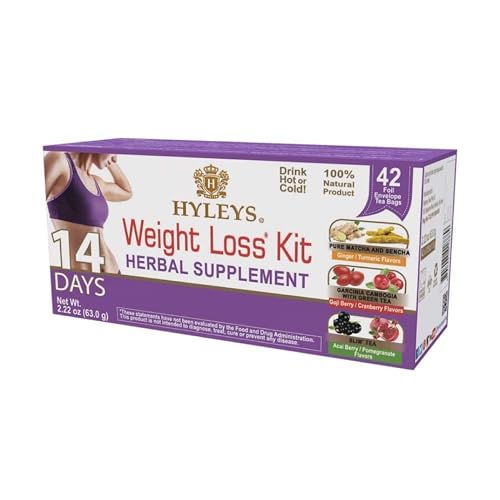 Hyleys 14-Day Detox Weight Loss Tea Bags