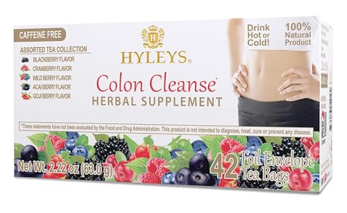 Hyleys Assorted Colon Cleanse Tea - 42 Bags