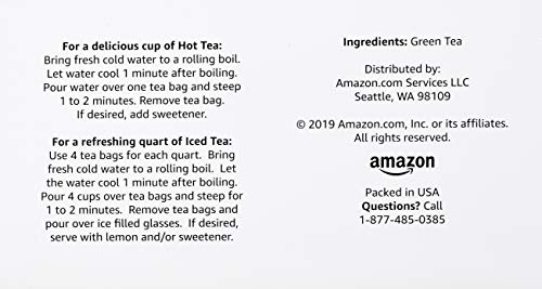 Happy Belly Green Tea Bags - 40 Count