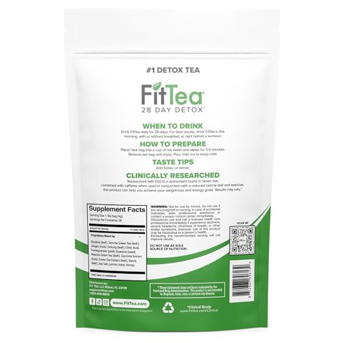 Fit Tea 28-Day Detox: Weight Loss & Cleanse