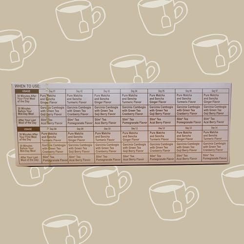 Hyleys 14-Day Detox Weight Loss Tea Bags